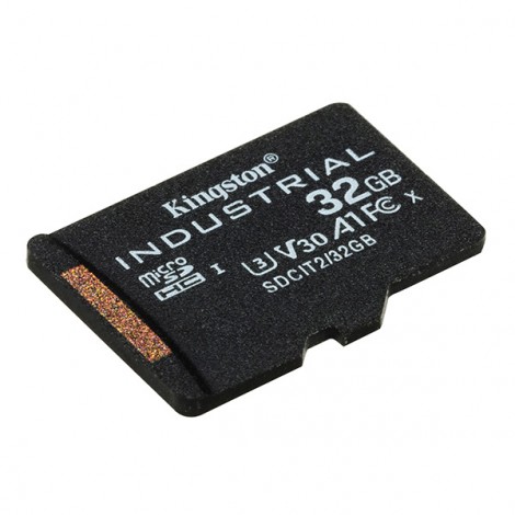 Kingston karta pamięci Industrial C10, 32GB, micro SDHC, SDCIT2/32GB, UHS-I U3 (Class 10), V30, A1, pSLC karta + 