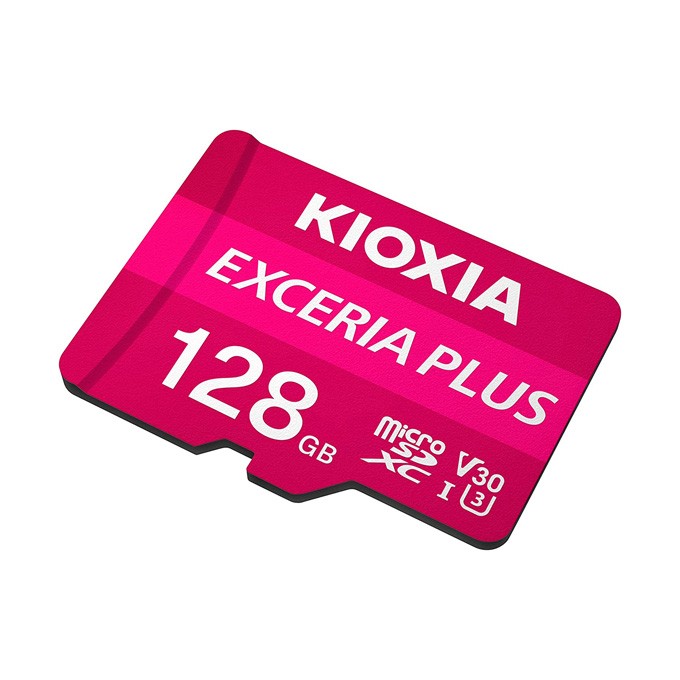 Kioxia Karta pamięci Exceria Plus (M303), 128GB, microSDXC, LMPL1M128GG2, UHS-I U3 (Class 10)