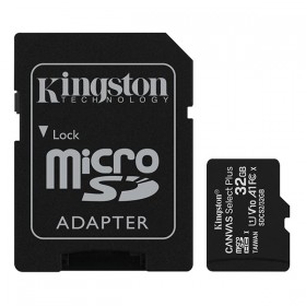 Kingston karta Canvas Select Plus, 32GB, micro SDHC, SDCS2/32GB, UHS-I U1 (Class 10), z adapterm, A1, EOL