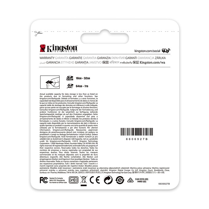 Kingston karta Canvas Select Plus, 512GB, SDXC, SDC2/512GB, UHS-I U3 (Class 10), A1