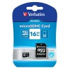 Verbatim Karta  pamięci Micro Secure Digital Card Premium, 16GB, micro SDHC, 44082, UHS-I U1 (Class 10), z adapterm