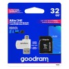 Goodram Karta pamięci Micro Secure Digital Card All-In-ON, 32GB, multipack, M1A4-0320R12, UHS-I U1 (Class 10), ALL in Goodram Karta pamięci Micro Secure Digital Card All-In-ON, 32GB, multipack, M1A4-0320R12, UHS-I U1 (Class 10), ALL in