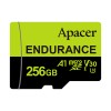 Apacer Karta pamięci Endurance, 256GB, micro SDXC, AP256GEDM1D05-R, UHS-I U3 (Class 10), V30, A1 Apacer Karta pamięci Endurance, 256GB, micro SDXC, AP256GEDM1D05-R, UHS-I U3 (Class 10), V30, A1