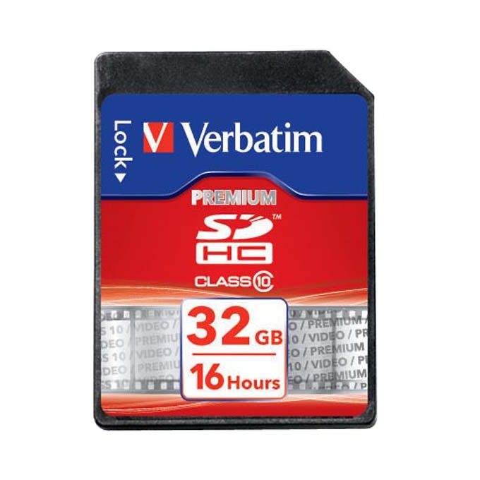 Verbatim Karta pamięci Secure Digital Card Premium U1, 32GB, SDHC, 43963, UHS-I U1 (Class 10)