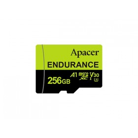 Apacer  Endurance V30 A1, 256GB, micro SDXC, AP256GEDM1D09-R, UHS-I U3 (Class 10)