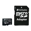 Verbatim Karta pamięci microSDHC/SDXC, 256GB, micro SDXC, 44087, z adapterm
