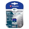Verbatim Karta pamięci Secure Digital Card Pro U3, 64GB, SDXC, 47022, UHS-I U3 (Class 10), V30