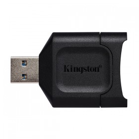Kingston czytnik USB 3.0 (3.2 Gen 1), MobileLite Plus SD, zewnętrzny, czarna, złącze USB A