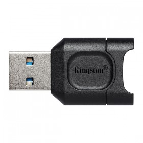 Kingston czytnik USB 3.0 (3.2 Gen 1), MobileLite Plus microSD, zewnętrzny, czarna, złącze USB A