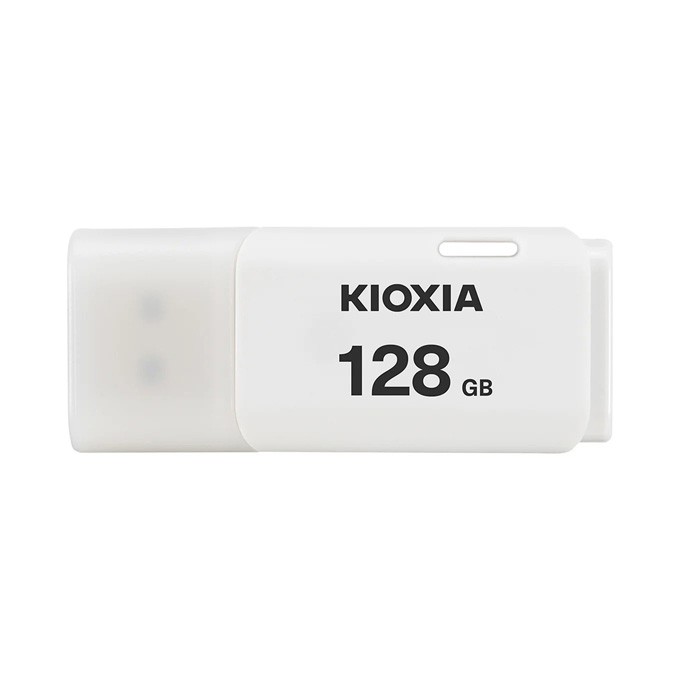 Kioxia USB flash disk, USB 2.0, 128GB, Hayabusa U202, Hayabusa U202, biały, LU202W128GG4