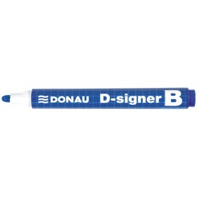 Marker do tablic DONAU D-Signer B, okrągły, 2-4mm (linia), niebieski