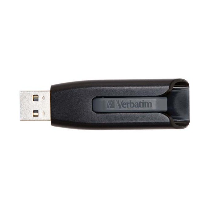 Verbatim USB flash disk, USB 3.0, 16GB, V3, Store N Go, czarny, 49172, USB A, z wysuwanym złączem