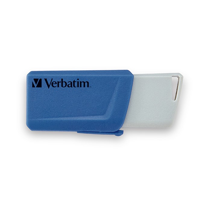 Verbatim USB flash disk, USB 3.0, 16GB, Store N Click, mix kolorów, 49306, USB A, z wysuwanym złączem. 3 szt
