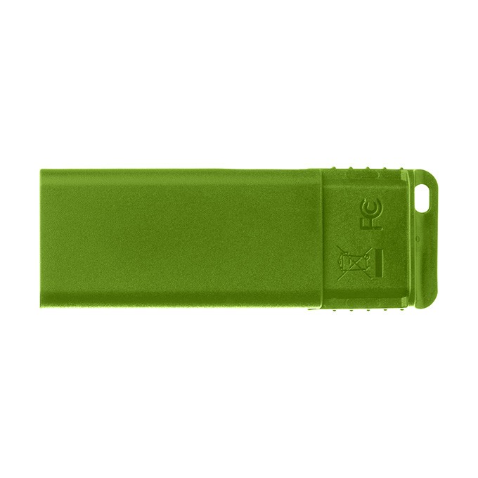 Verbatim USB flash disk, USB 2.0, 16GB, Slider, zielony, niebieski, czerwony, 49326, USB A, z wysuwanym złączem. 3 szt