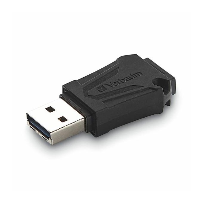 Verbatim USB flash disk, USB 2.0, 16GB, ToughMAX, czarny, 49330, USB A, kompozyt KyronMAX(tm)