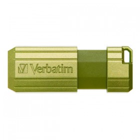 Verbatim USB flash disk, USB 2.0, 32GB, Store,N,Go PinStripe, zielony, 49958, do archiwizacji danych