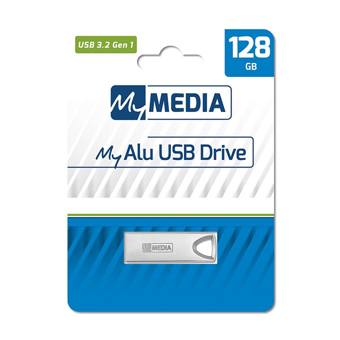 MyMedia My Alu USB 3.2 Gen 1, USB 3.2 Gen 1, 16GB, srebrny, 69275, USB 3.2
