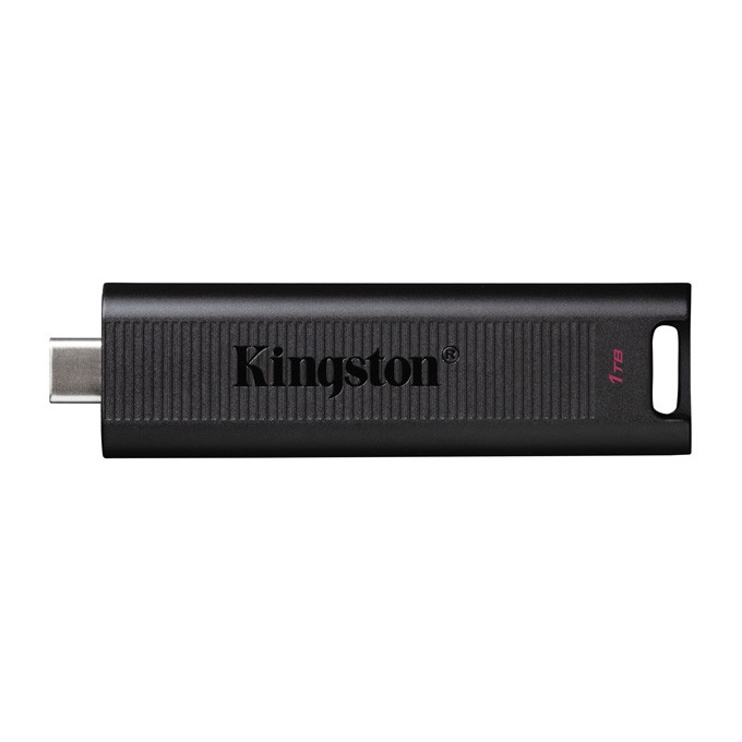 Kingston USB flash disk, USB 3.0, 1000GB, 1TB, DataTraveler Max, czarny, DTMAX/1TB, USB C