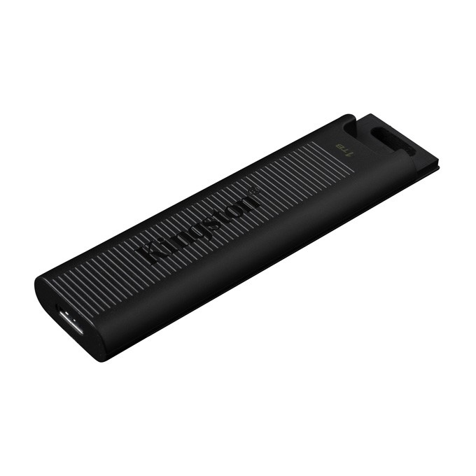 Kingston USB flash disk, USB 3.0, 1000GB, 1TB, DataTraveler Max, czarny, DTMAX/1TB, USB C