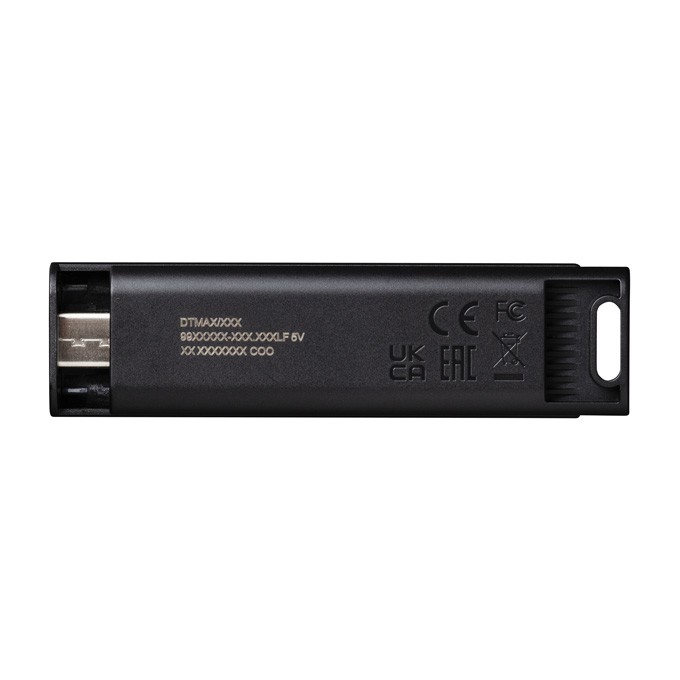 Kingston USB flash disk, USB 3.0, 1000GB, 1TB, DataTraveler Max, czarny, DTMAX/1TB, USB C