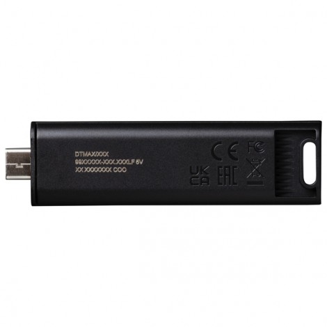 Kingston USB flash disk, USB 3.0, 1000GB, 1TB, DataTraveler Max, czarny, DTMAX/1TB, USB C
