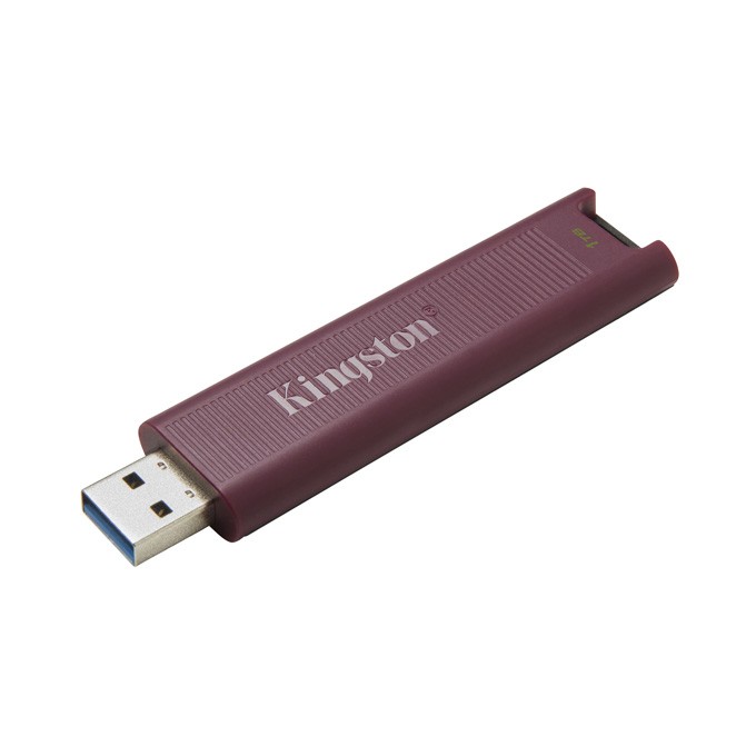 Kingston USB flash disk, USB 3.0, 1TB, DataTraveler Max, Bordowy, DTMAXA/1TB, USB A