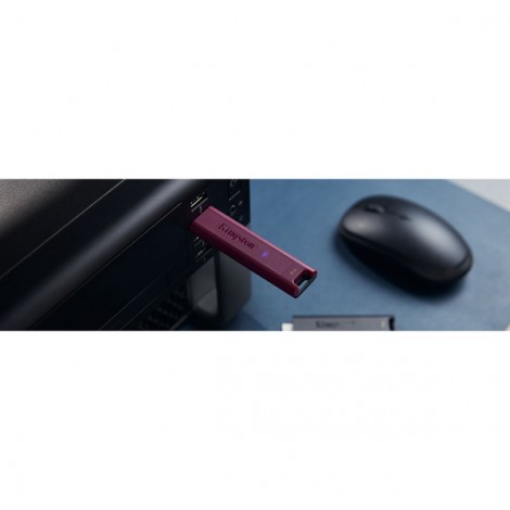 Kingston USB flash disk, USB 3.0, 1TB, DataTraveler Max, Bordowy, DTMAXA/1TB, USB A