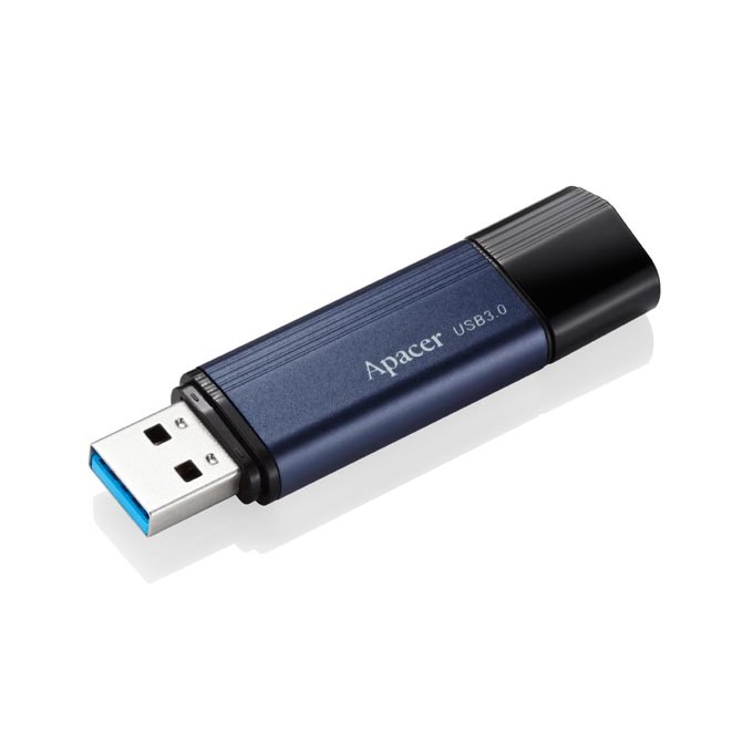 Apacer USB flash disk, USB 3.0, 32GB, AH553, niebieski, AP32GAH553U-1, USB A, z osłoną