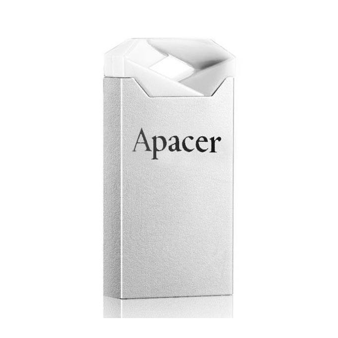 Apacer USB flash disk, USB 2.0, 32GB, AH111, srebrny, AP32GAH111CR-1, USB A