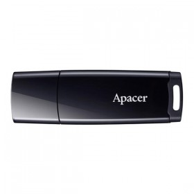 Apacer USB flash disk, USB 2.0, 32GB, AH336, czarny, AP32GAH336B-1, USB A, z osłoną