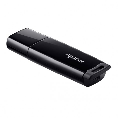 Apacer USB flash disk, USB 2.0, 32GB, AH336, czarny, AP32GAH336B-1, USB A, z osłoną Apacer USB flash disk, USB 2.0, 32GB, AH336, czarny, AP32GAH336B-1, USB A, z osłoną