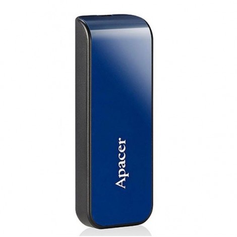 Apacer USB flash disk, USB 2.0, 32GB, AH334, niebieski, AP32GAH334U-1, USB A, z wysuwanym złączem Apacer USB flash disk, USB 2.0, 32GB, AH334, niebieski, AP32GAH334U-1, USB A, z wysuwanym złączem