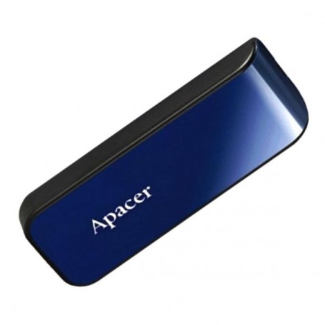 Apacer USB flash disk, USB 2.0, 32GB, AH334, niebieski, AP32GAH334U-1, USB A, z wysuwanym złączem Apacer USB flash disk, USB 2.0, 32GB, AH334, niebieski, AP32GAH334U-1, USB A, z wysuwanym złączem