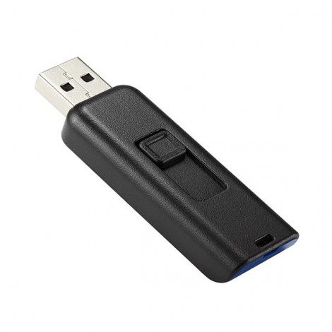 Apacer USB flash disk, USB 2.0, 32GB, AH334, niebieski, AP32GAH334U-1, USB A, z wysuwanym złączem Apacer USB flash disk, USB 2.0, 32GB, AH334, niebieski, AP32GAH334U-1, USB A, z wysuwanym złączem