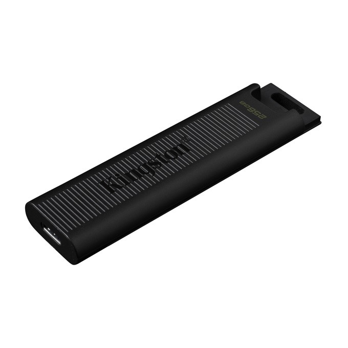 Kingston USB flash disk, USB 3.0, 256GB, DataTraveler Max, czarny, DTMAX/256GB, USB C