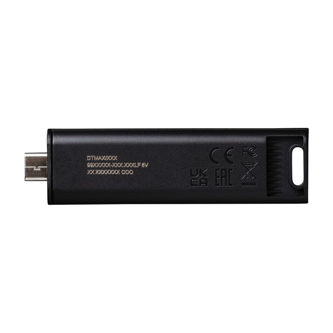 Kingston USB flash disk, USB 3.0, 256GB, DataTraveler Max, czarny, DTMAX/256GB, USB C