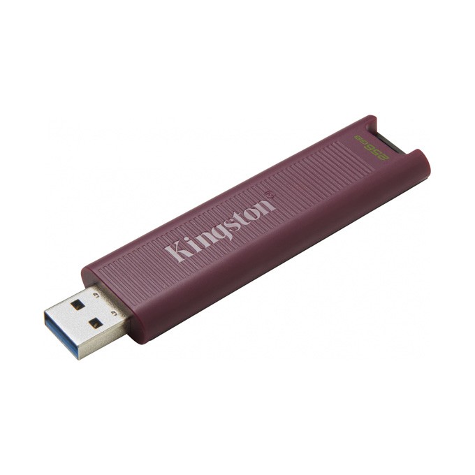 Kingston USB flash disk, USB 3.0, 256GB, DataTraveler Max, Bordowy, DTMAXA/256GB, USB A