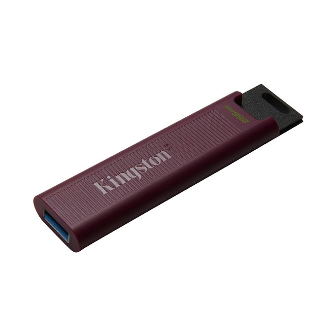 Kingston USB flash disk, USB 3.0, 256GB, DataTraveler Max, Bordowy, DTMAXA/256GB, USB A
