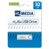 MyMedia USB flash disk, USB 3.2, 32GB, MyAlu, srebrny, 69276, USB A