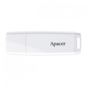 Apacer USB flash disk, USB 2.0, 64GB, AH336, biały, AP64GAH336W-1, USB A, z osłoną