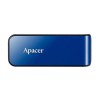 Apacer USB flash disk, USB 2.0, 64GB, AH334, niebieski, AP64GAH334U-1, USB A, z wysuwanym złączem Apacer USB flash disk, USB 2.0, 64GB, AH334, niebieski, AP64GAH334U-1, USB A, z wysuwanym złączem