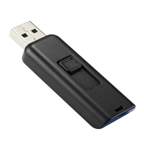 Apacer USB flash disk, USB 2.0, 64GB, AH334, niebieski, AP64GAH334U-1, USB A, z wysuwanym złączem Apacer USB flash disk, USB 2.0, 64GB, AH334, niebieski, AP64GAH334U-1, USB A, z wysuwanym złączem