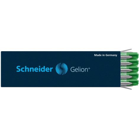 Wkład Gelion+ do długopisu SCHNEIDER, format G2, zielony