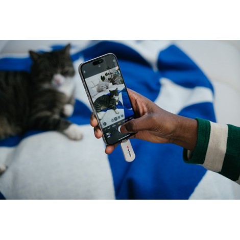 Verbatim USB flash disk, USB C, 64GB, Plectra, biały, 30228, USB C