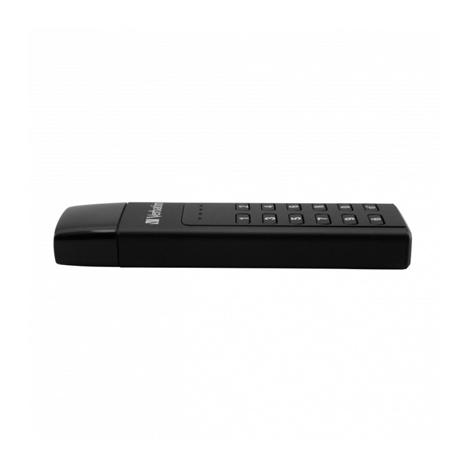Verbatim USB flash disk, USB 3.0, 32GB, Keypad Secure, czarny, 49427, 256bitowe szyfrowanie AES, LED złącze USB A