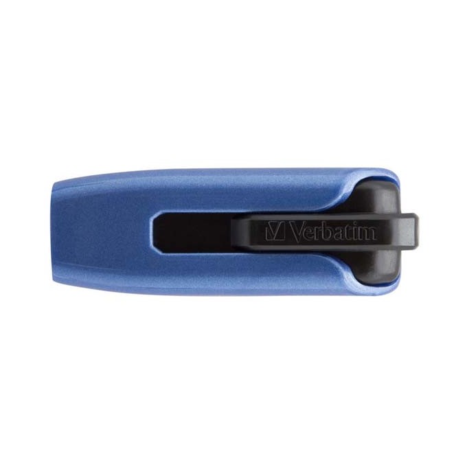 Verbatim USB flash disk, USB 3.0, 64GB, V3 MAX, Store N Go, niebieski, 49807, USB A, z wysuwanym złączem
