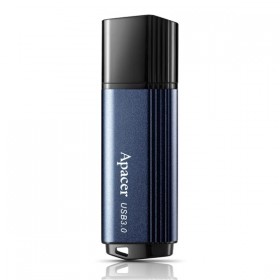 Apacer USB flash disk, USB 3.0, 128GB, AH553, niebieski, AP128GAH553U-1, USB A, z osłoną