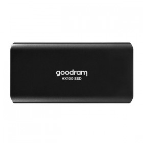 SSD Zewnętrzny Goodram HX100, SSDPR-HX100-01T, 1000GB, czarny, 2.5", 950 MB/s-R, USB-C, 900 MB/s-W