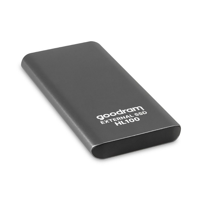SSD Zewnętrzny Goodram HL100, SSDPR-HL100-02T, 2000GB, szary, 2.5", 450 MB/s-R, USB-C, 420 MB/s-W