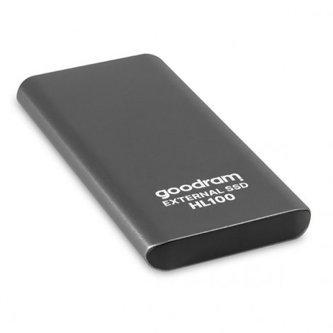 SSD Zewnętrzny Goodram HL100, SSDPR-HL100-02T, 2000GB, szary, 2.5", 450 MB/s-R, USB-C, 420 MB/s-W